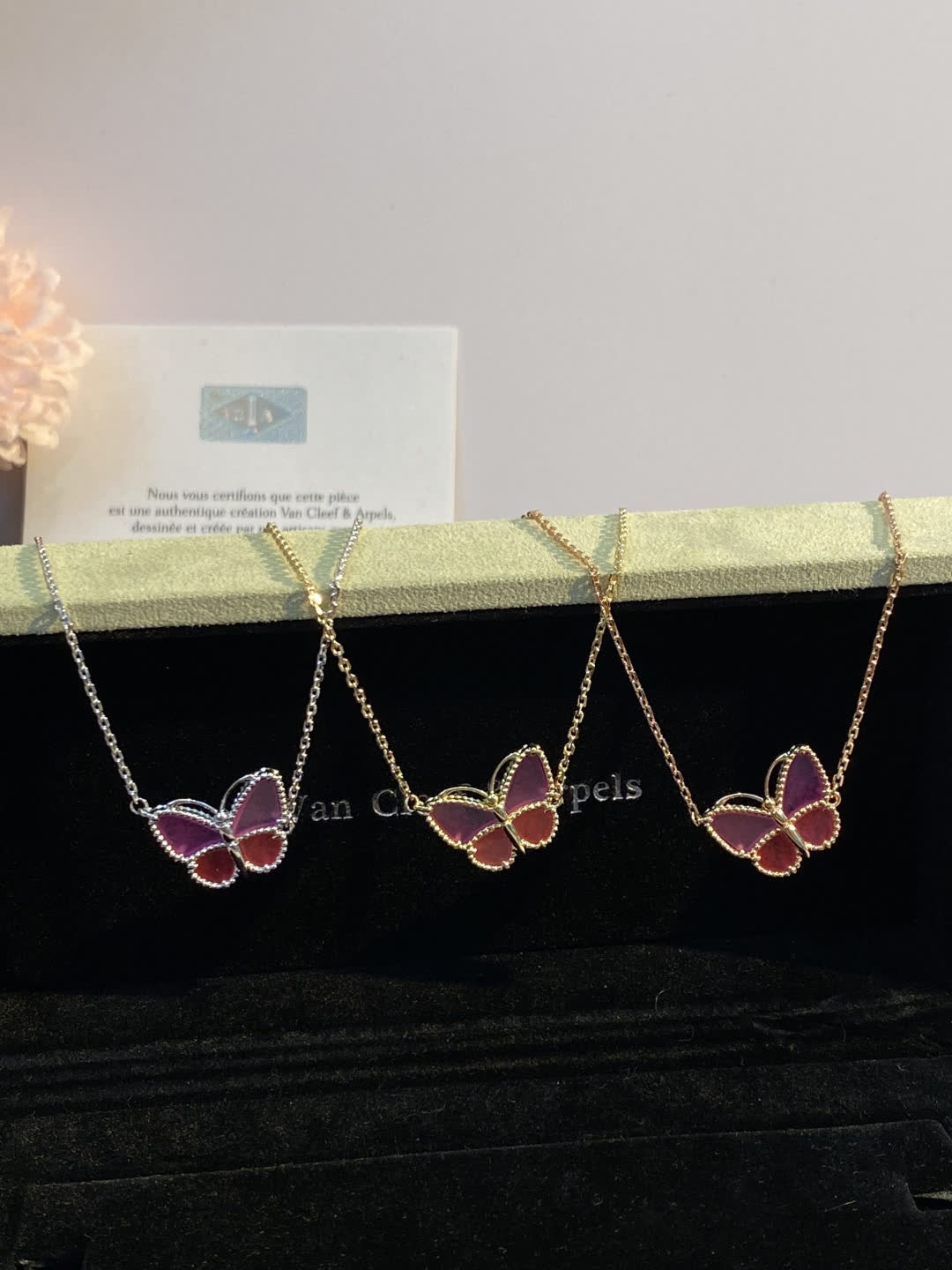 Van Cleef & Arpels Butterfly Necklace